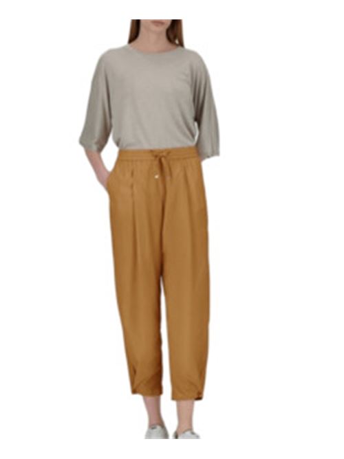 pantalone donna nylon stretch cammello HERNO | PT00031D12431SZ2157